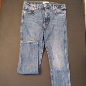 Gap high rise jeans